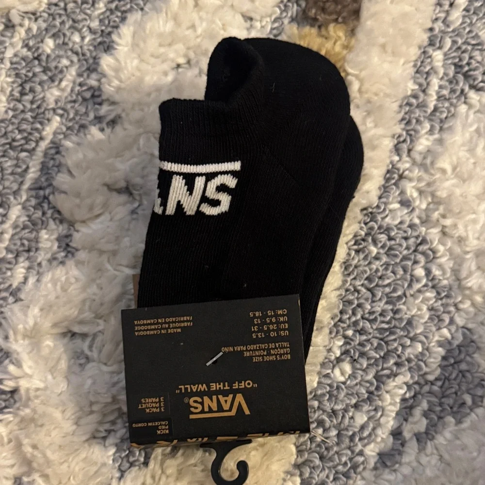 Vans Off the Wall No-Show Socks 3 Pairs